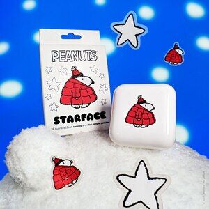 Starface x Peanuts Snoopy Pimple Patches + Big Red Puffer Compact Limited Edit